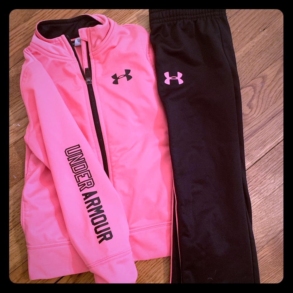 Girls under armour sweatsuit